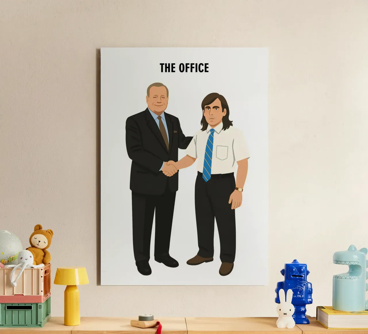 Michael Scott The Office alluminio dibond da MoviesArt