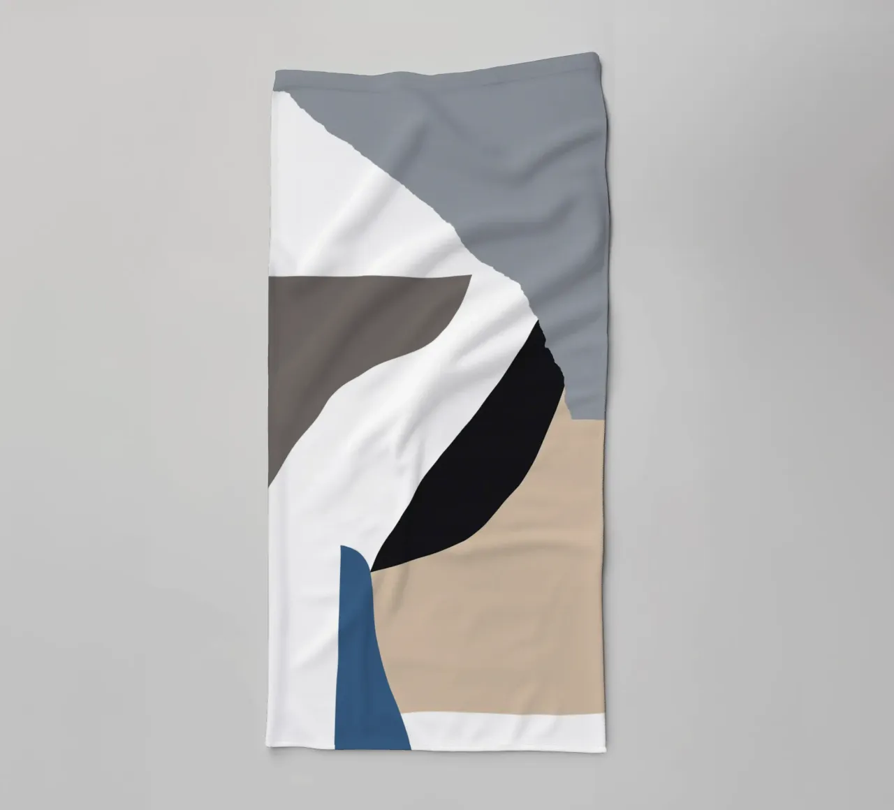 Abstract paper cuts 3 towel by NouveauPrints