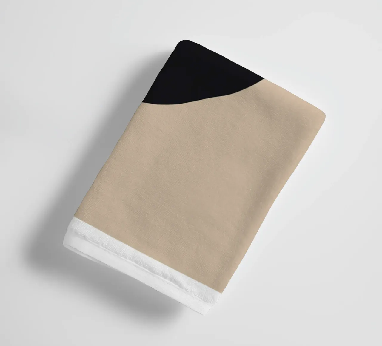 Abstract paper cuts 3 towel by NouveauPrints