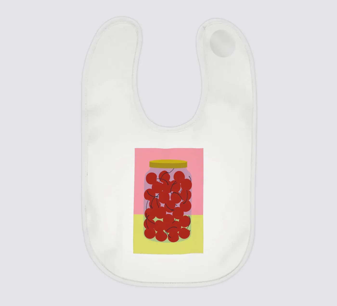 Schattenmorrellen Babylätzchen von Rosi Feist