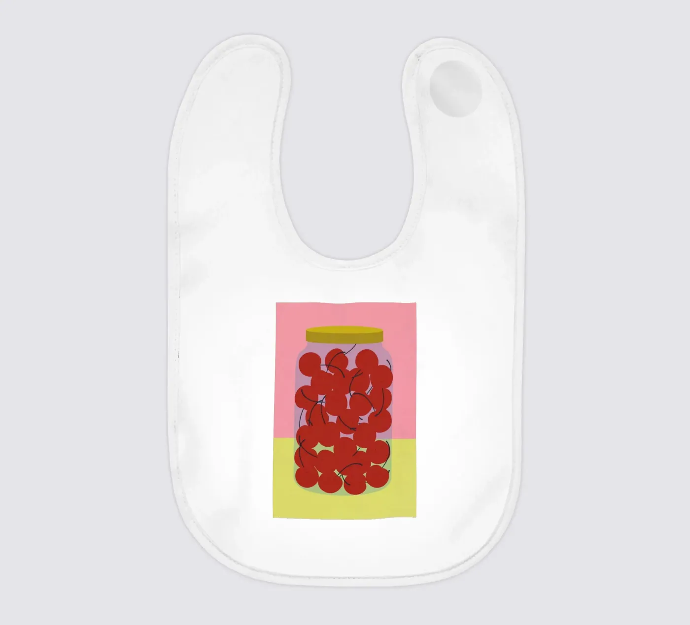 Schattenmorrellen Babylätzchen von Rosi Feist