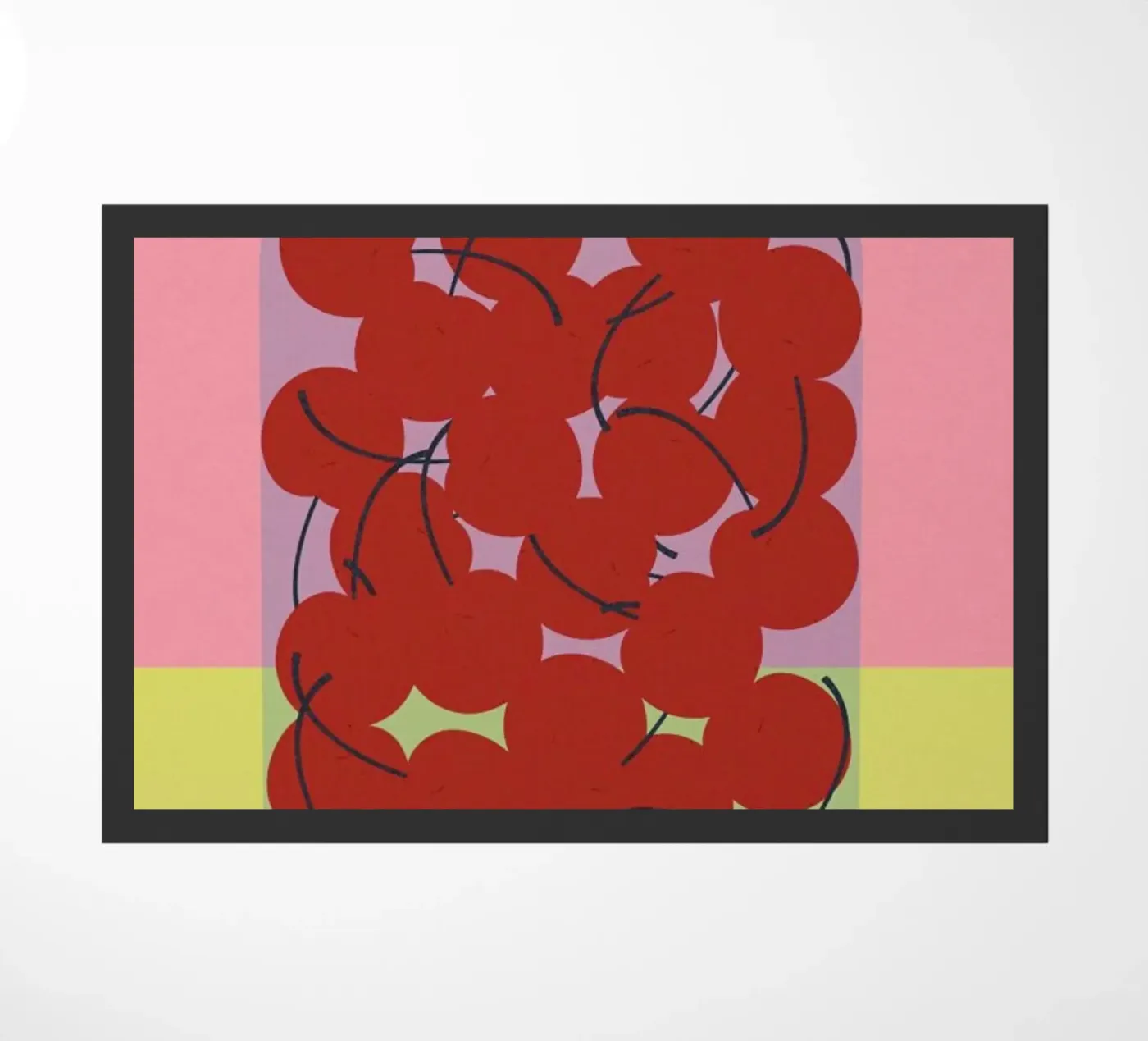 Schattenmorrellen doormat by Rosi Feist