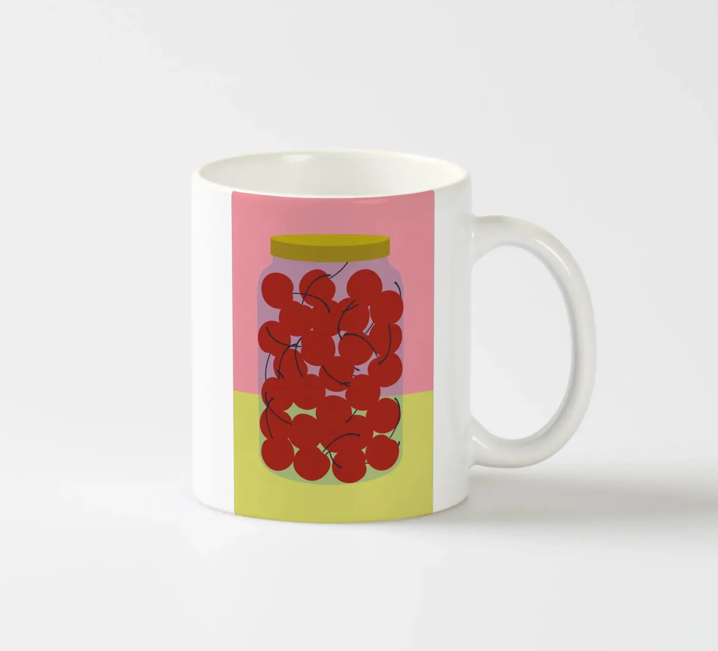 Schattenmorrellen ceramic mug by Rosi Feist