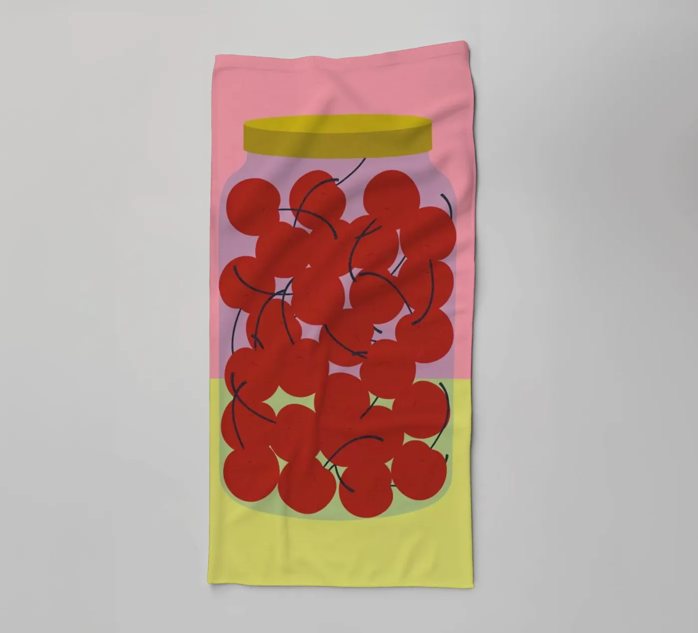 Schattenmorrellen towel by Rosi Feist