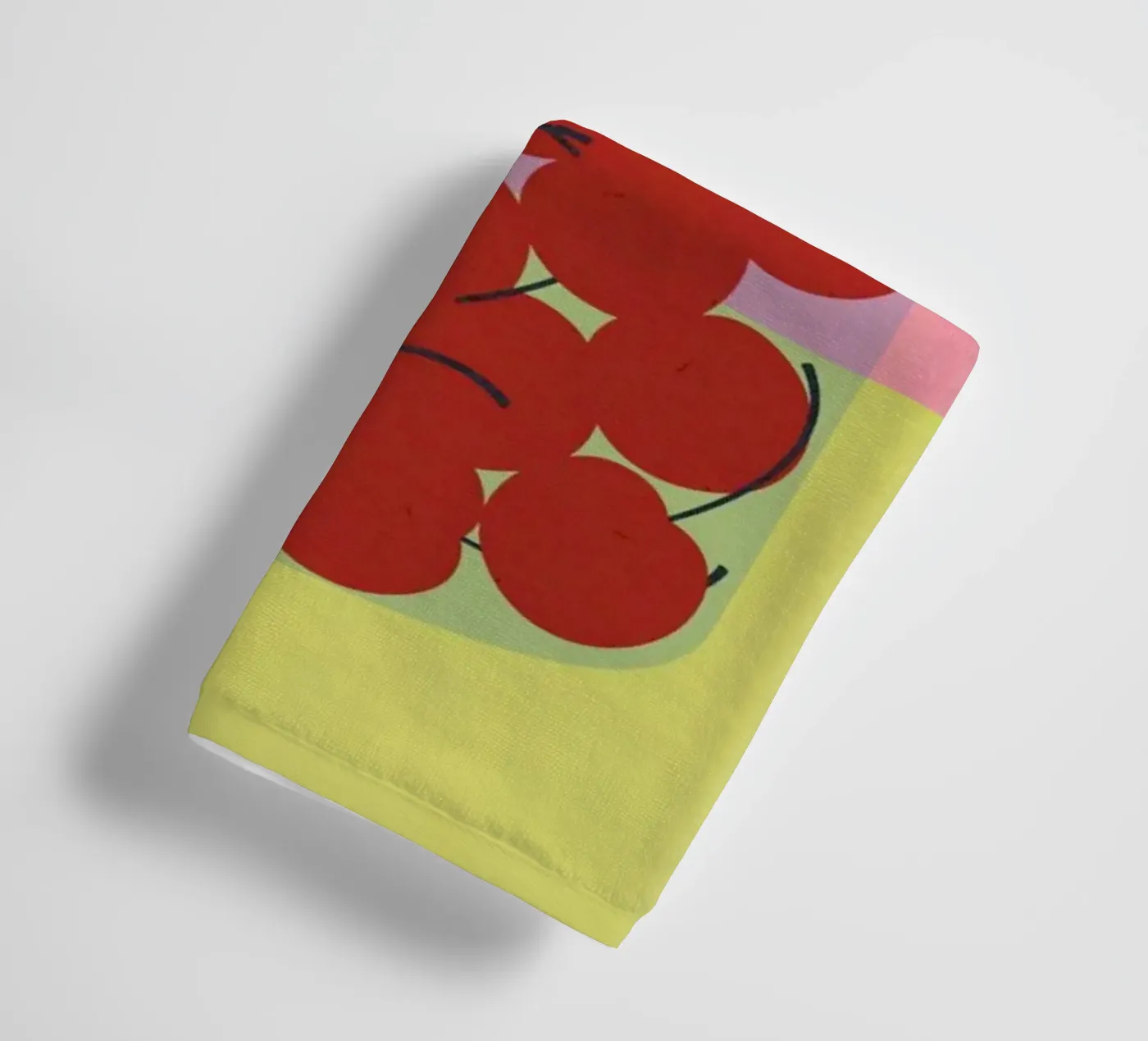 Schattenmorrellen towel by Rosi Feist