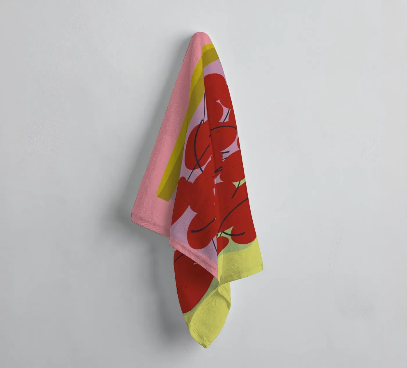 Schattenmorrellen towel by Rosi Feist