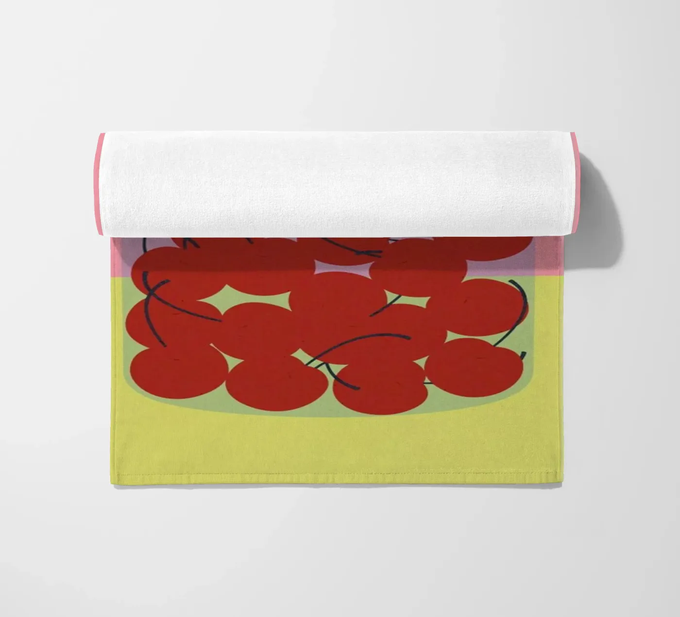 Schattenmorrellen strandhanddoek van Rosi Feist