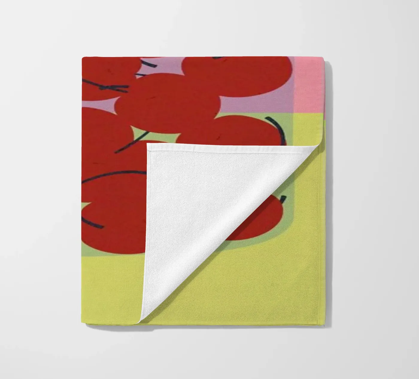 Schattenmorrellen strandhanddoek van Rosi Feist