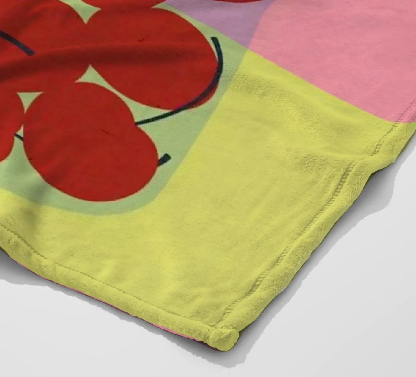 Schattenmorrellen fleecedeken van Rosi Feist