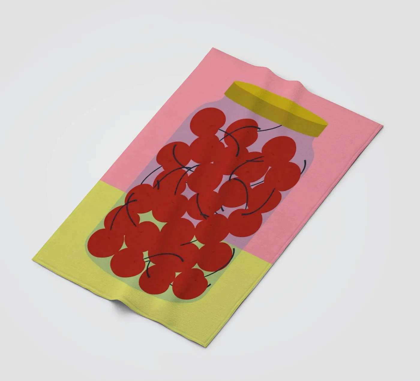 Schattenmorrellen fleecedeken van Rosi Feist