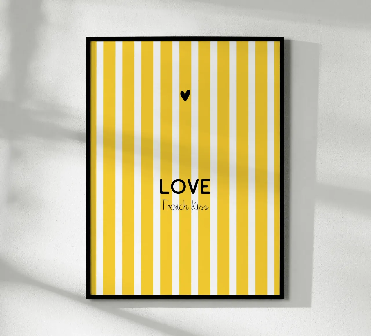 French Riviera à personnaliser poster with aluminum frame by Idées & Création