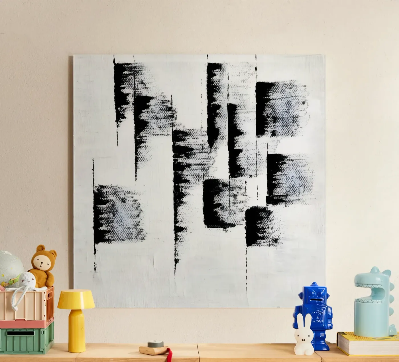 Dry land acryl van cykwak