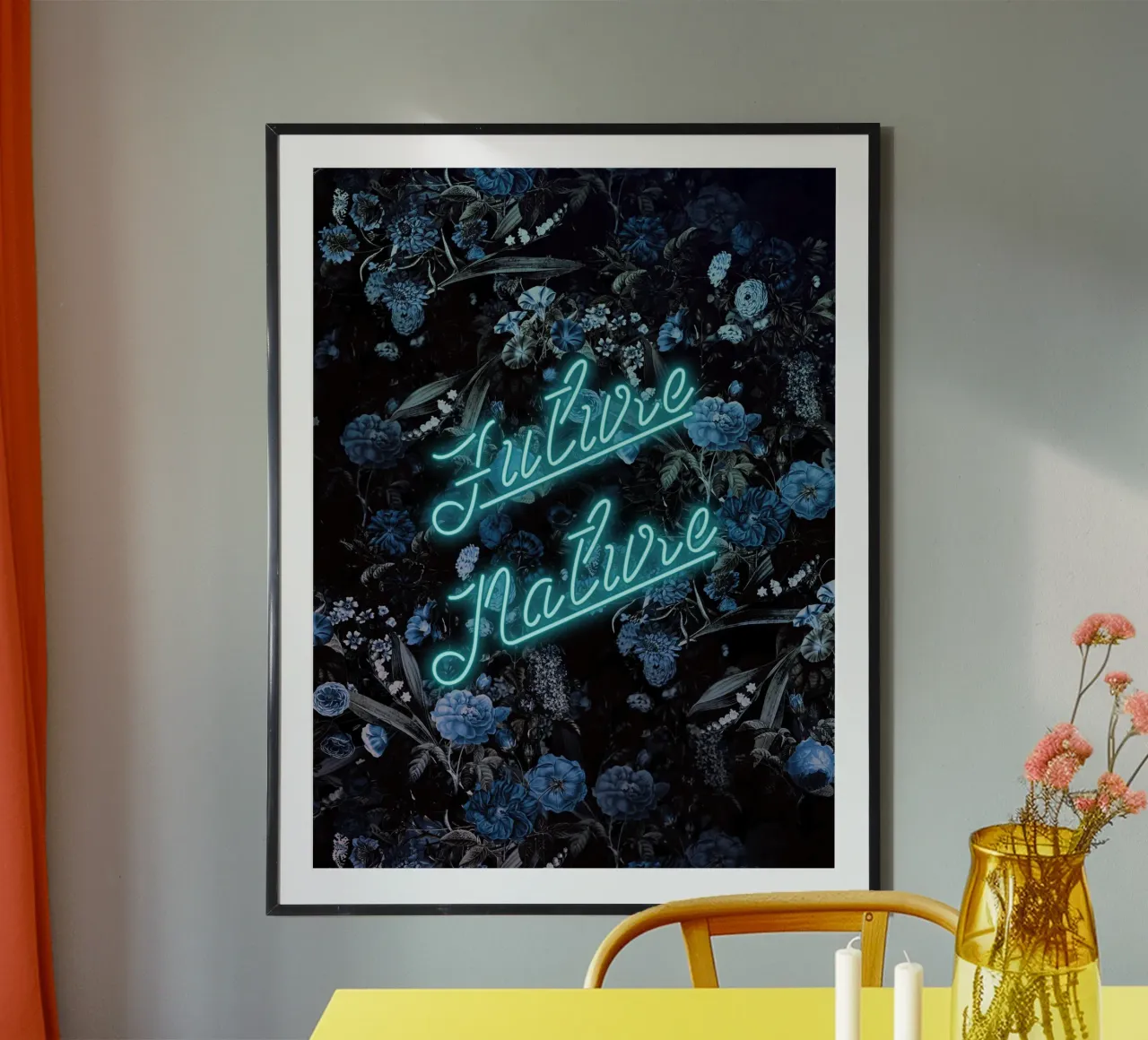 Future Nature poster da burcukorkmazyurek