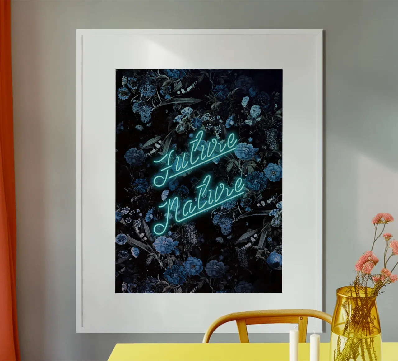 Future Nature poster da burcukorkmazyurek