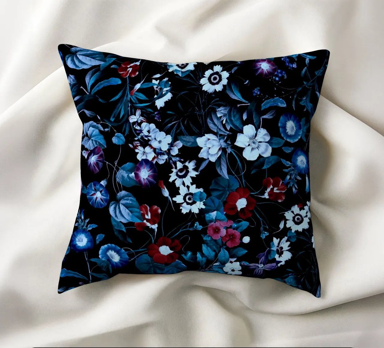 Exotic Garden - Night XIV-II cuscino da burcukorkmazyurek