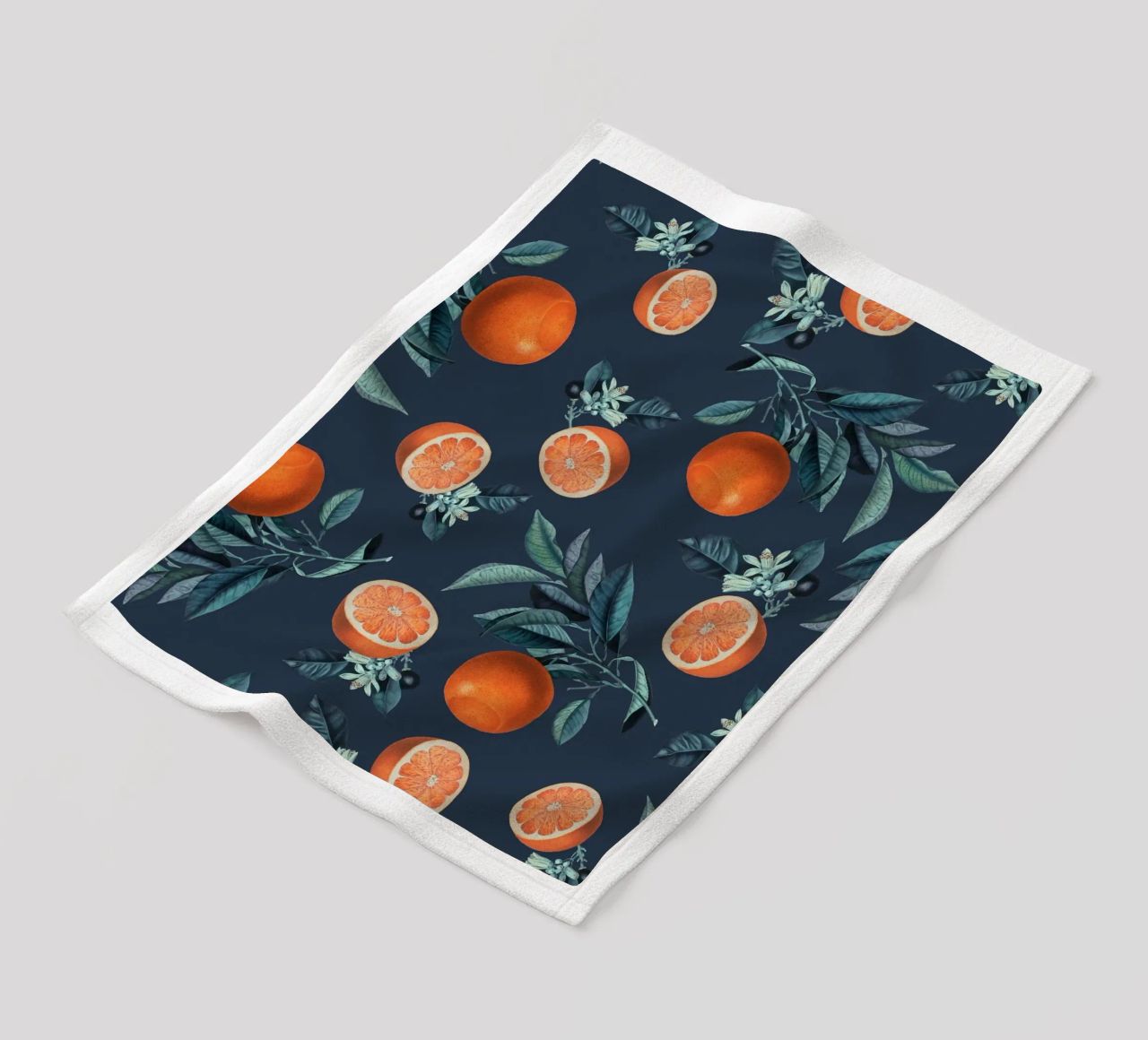 Lemon and Leaf Pattern VI coperta in pile da burcukorkmazyurek