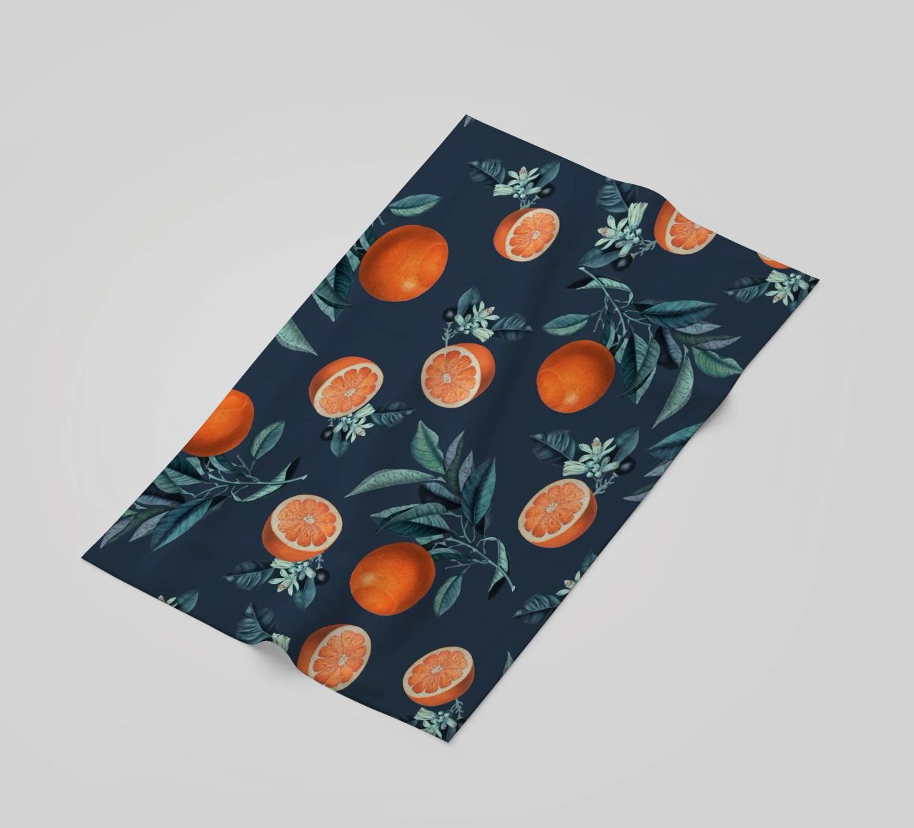 Lemon and Leaf Pattern VI telo mare da burcukorkmazyurek