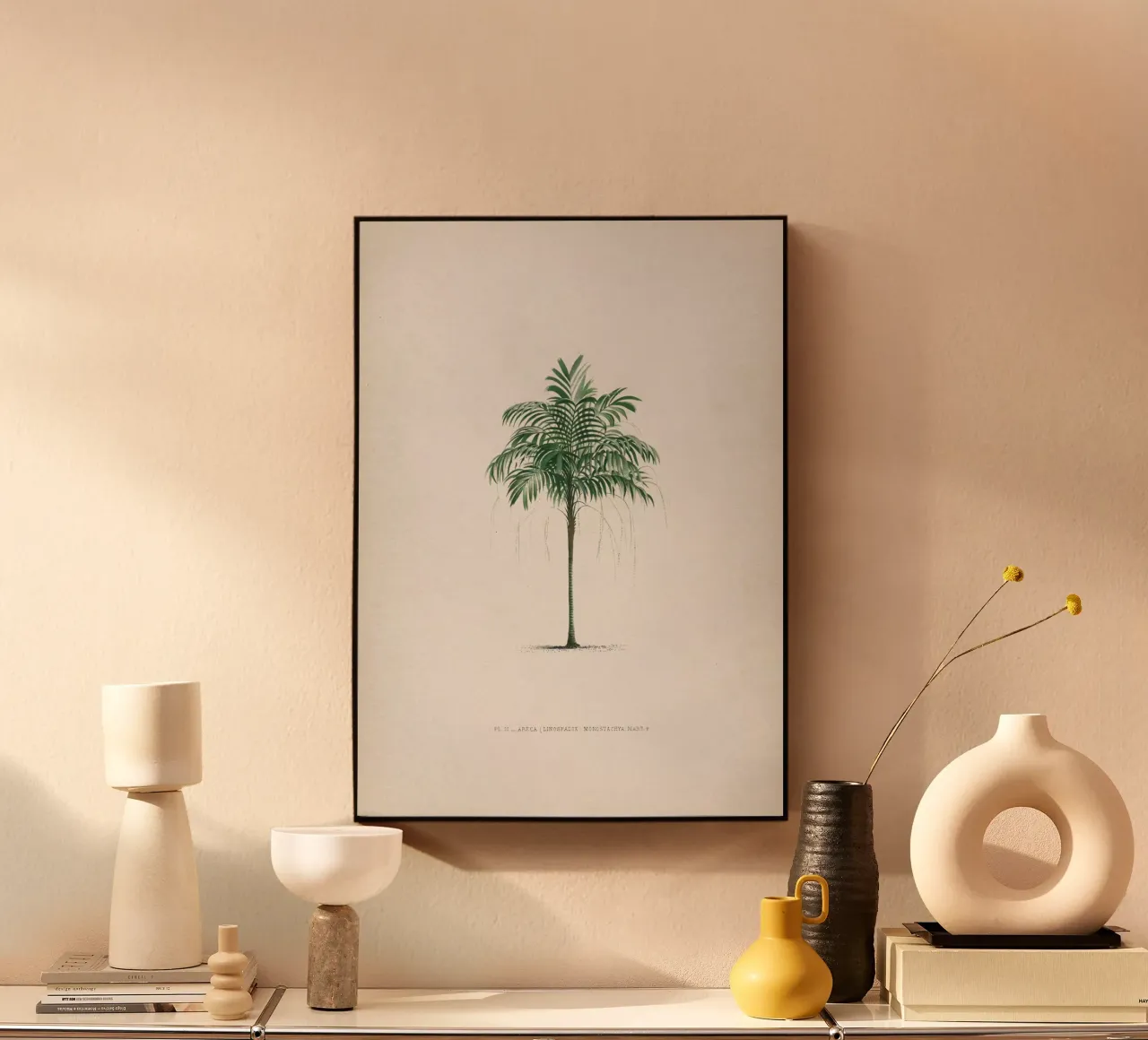 Vintage Kerchove 3 Les Palmiers 2 plexiglass da Vintage Print Collection