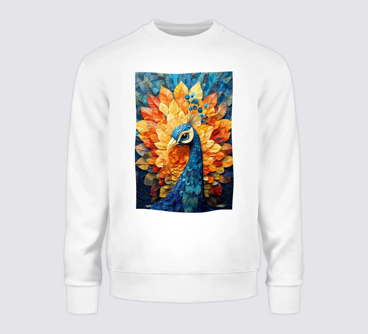 Pavone felpa da Lionmixart