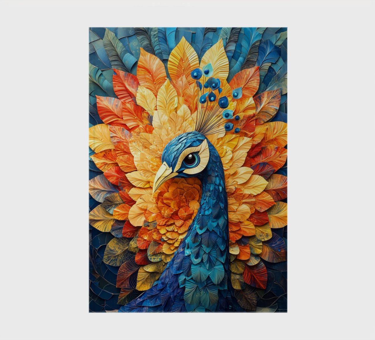 Peacock notebook by Lionmixart