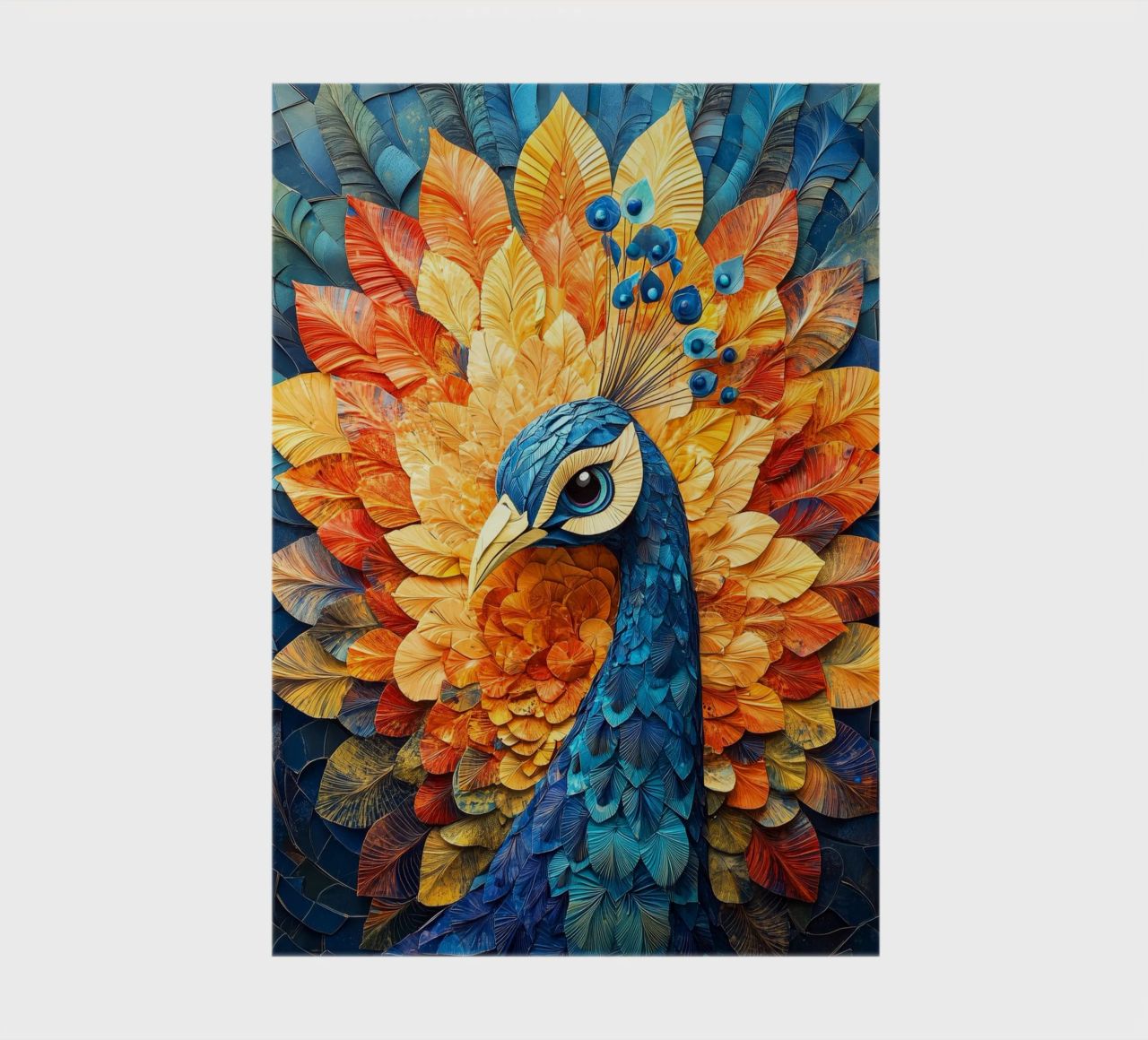 Peacock notebook by Lionmixart