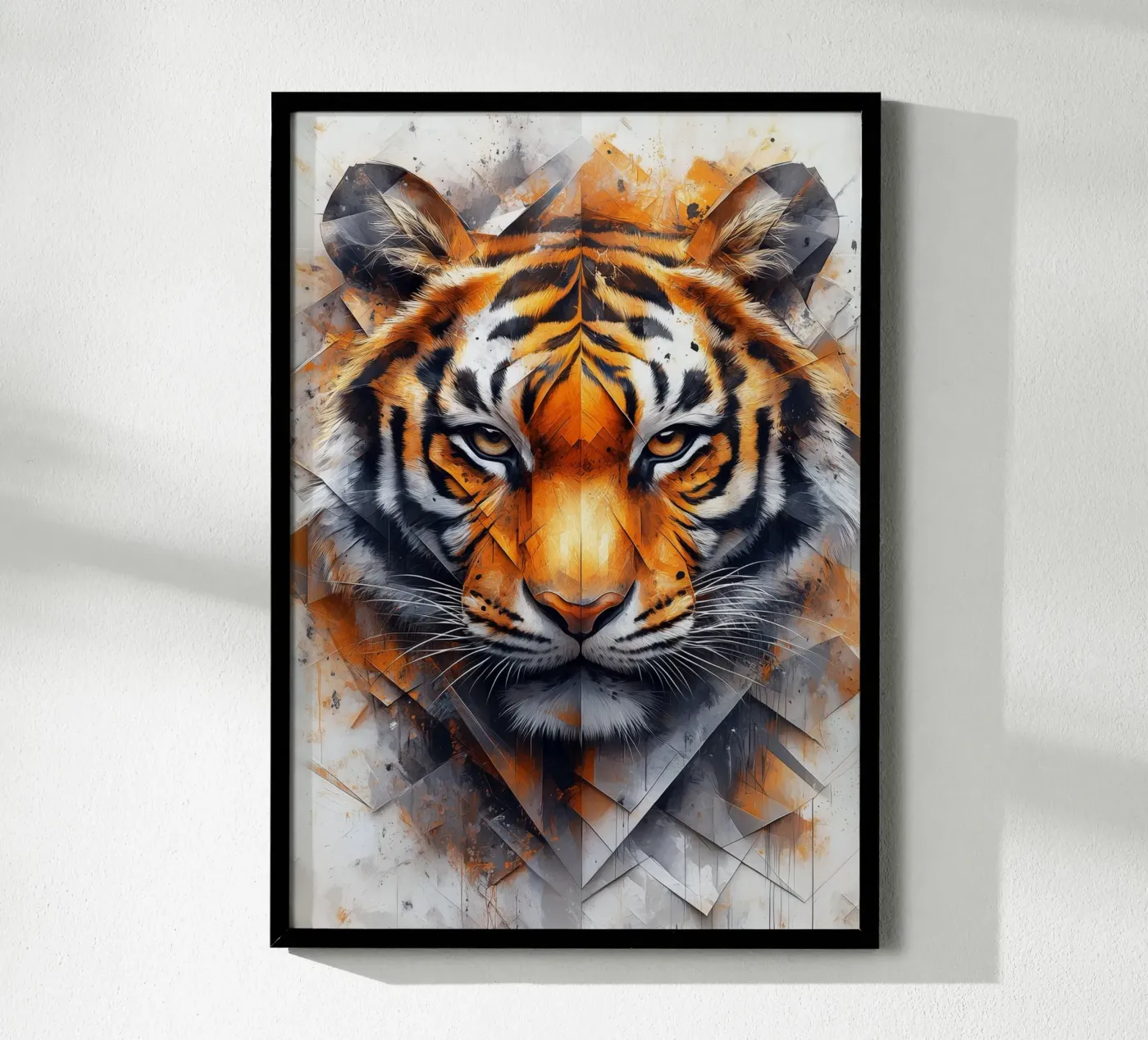 Tiger poster by Lionmixart