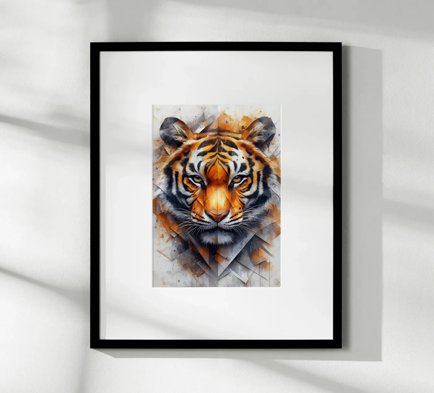 Tiger poster by Lionmixart