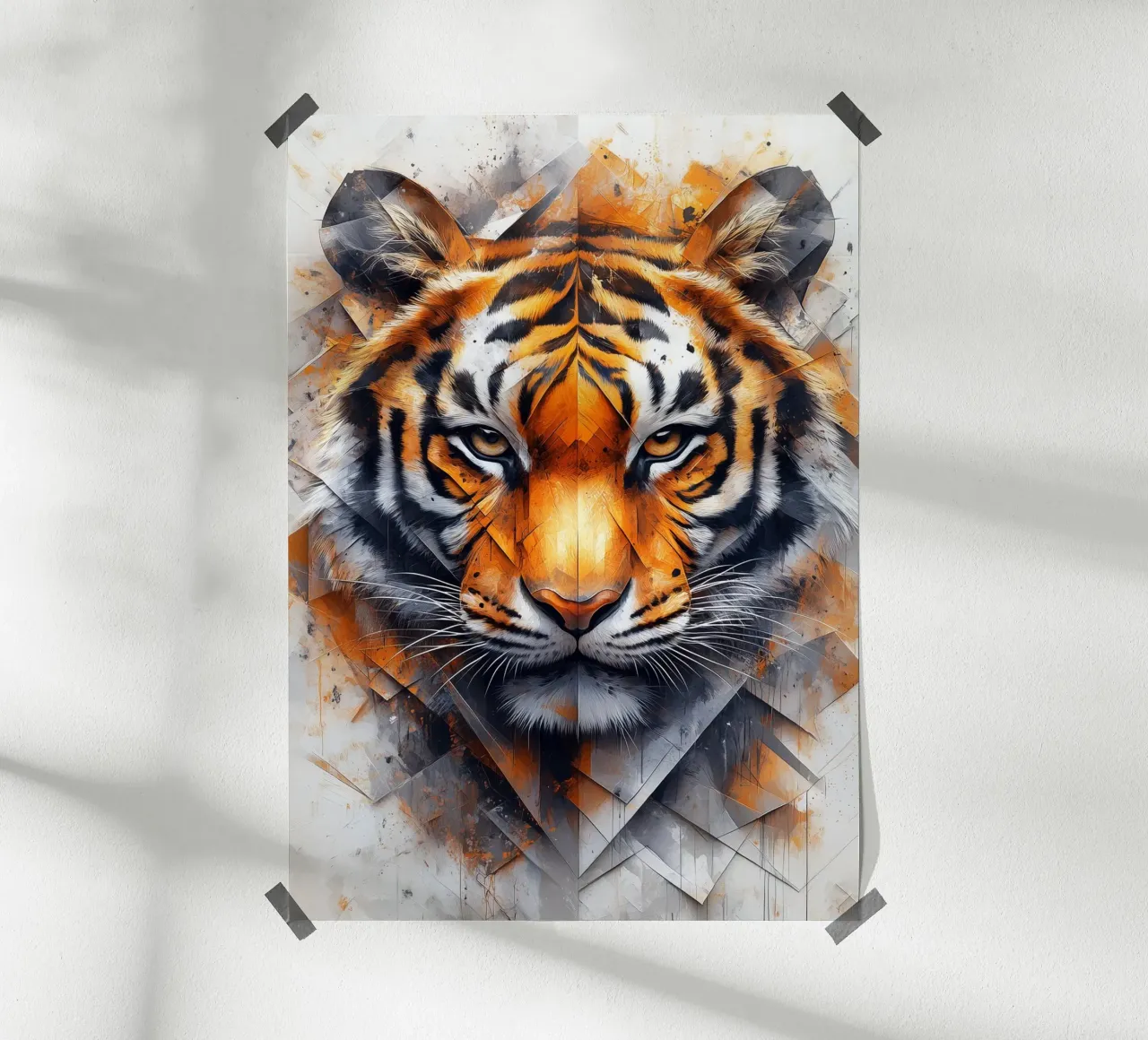 Tigre poster da Lionmixart