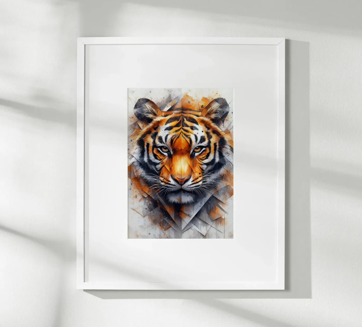Tiger poster by Lionmixart