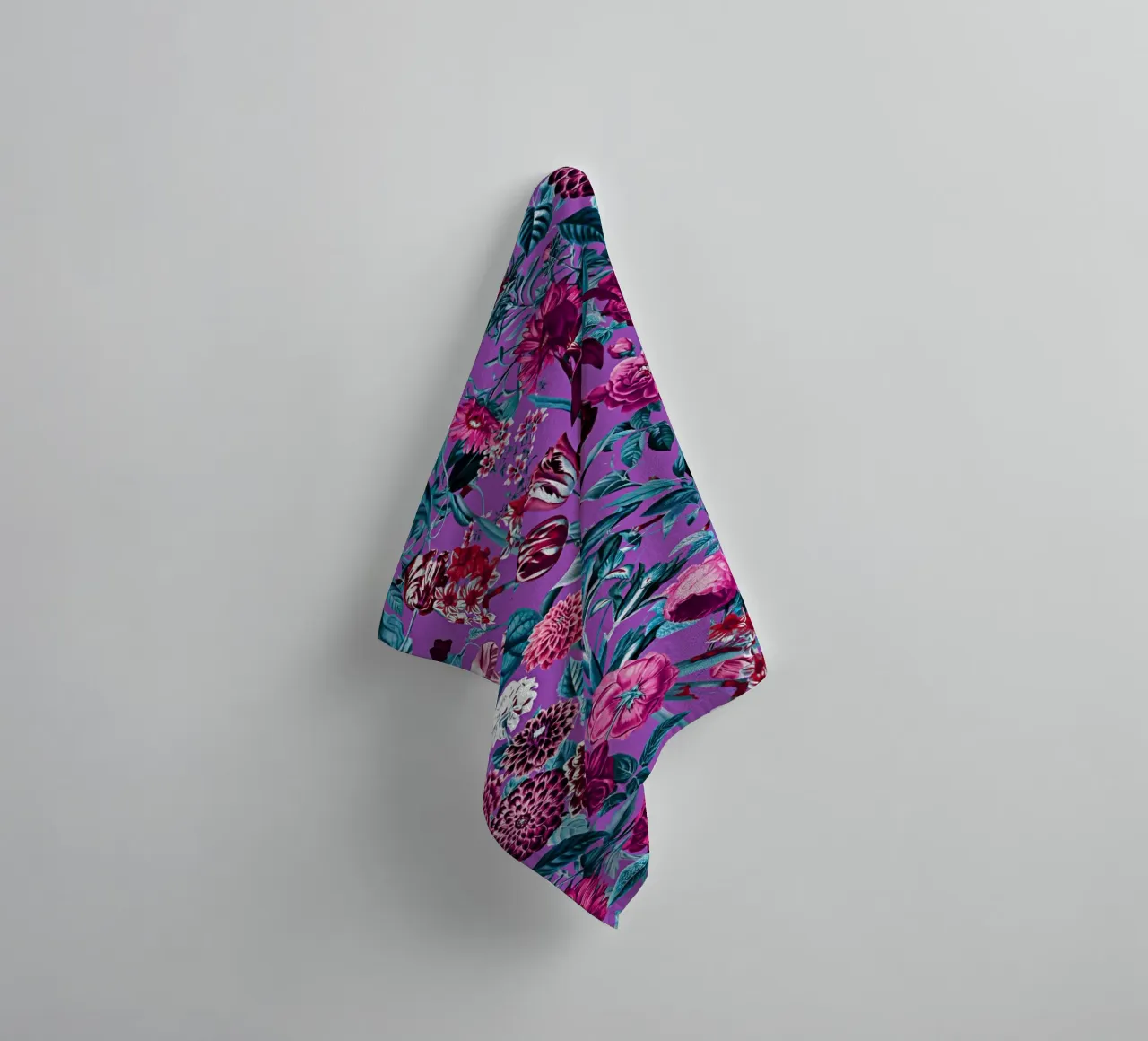 Romantic Floral Pattern asciugamano da bagno da burcukorkmazyurek