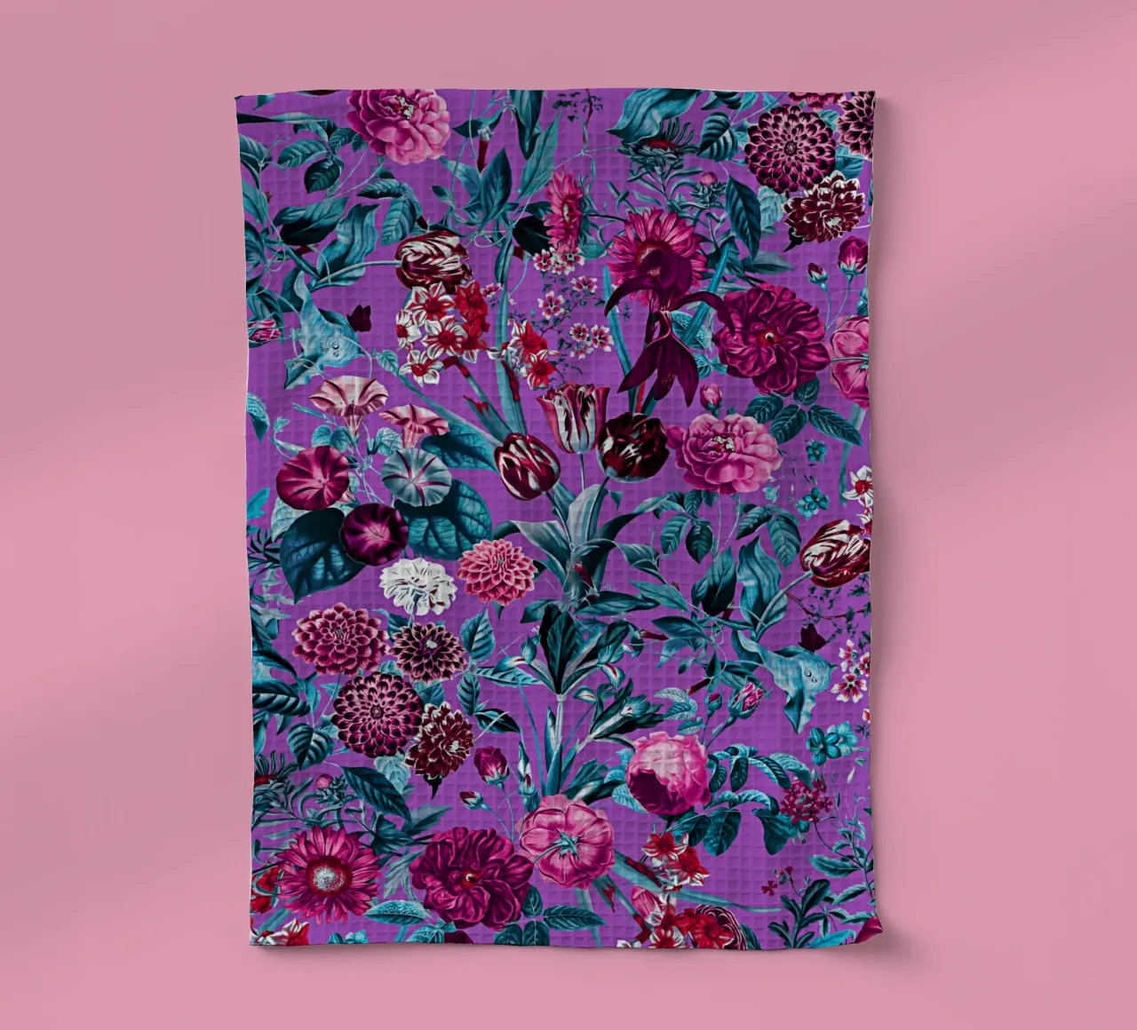 Romantic Floral Pattern canovaccio da cucina da burcukorkmazyurek