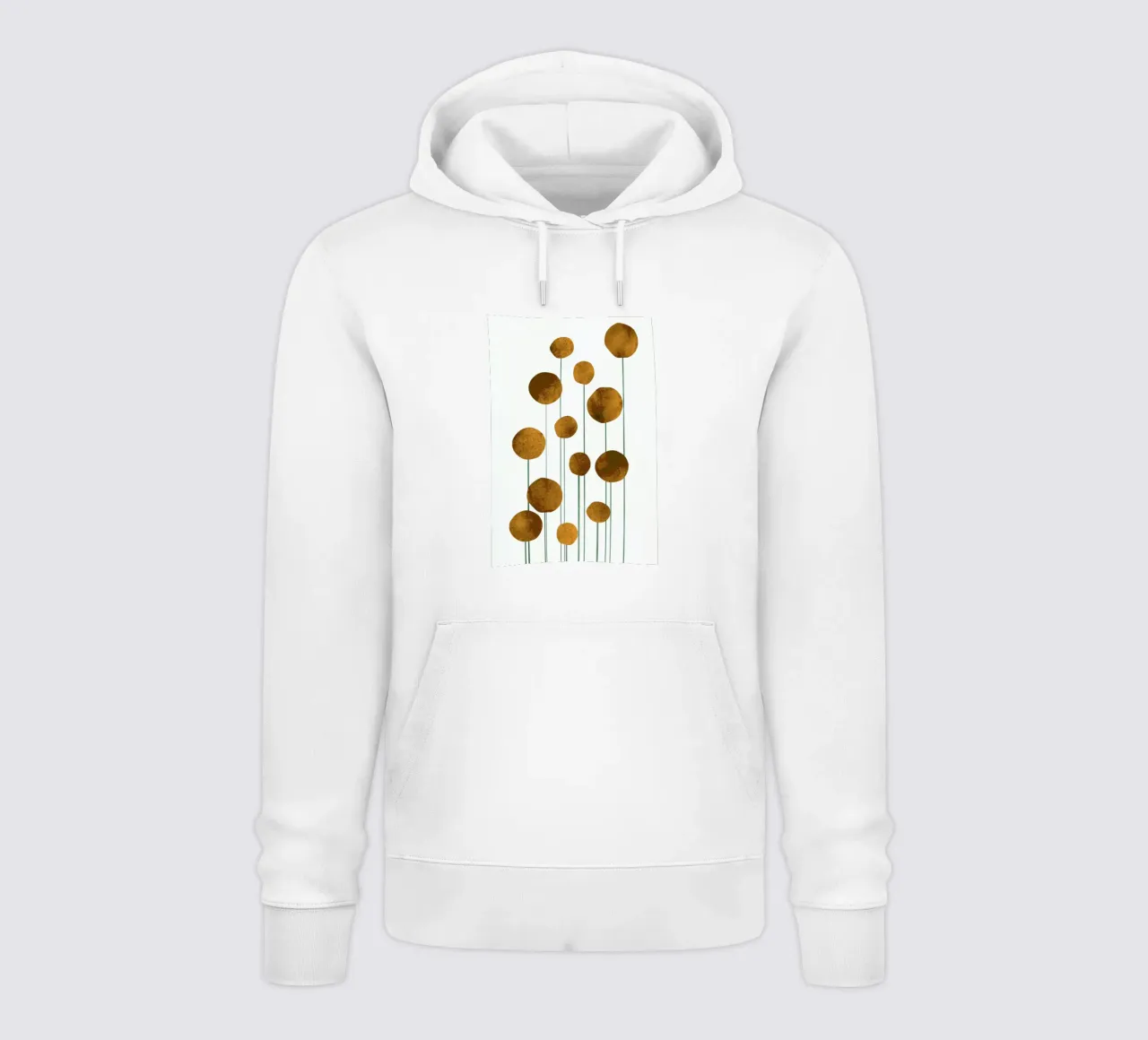 Waterflowers No.3 Hoodie von Kubistika