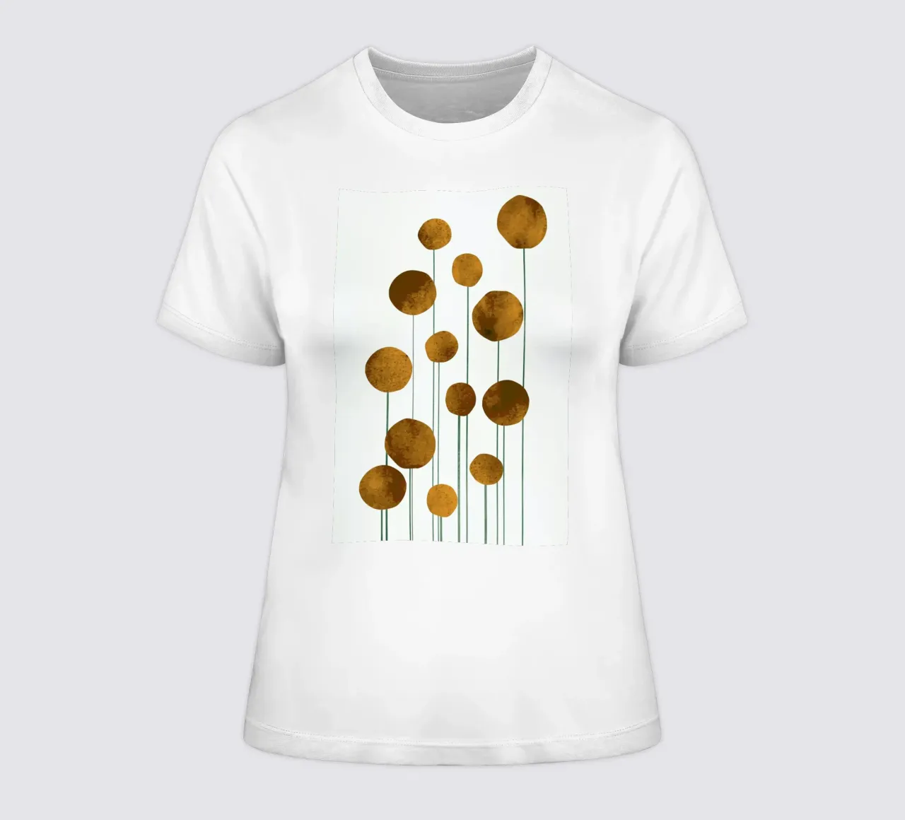 Waterflowers No.3 Frauen T-Shirt von Kubistika