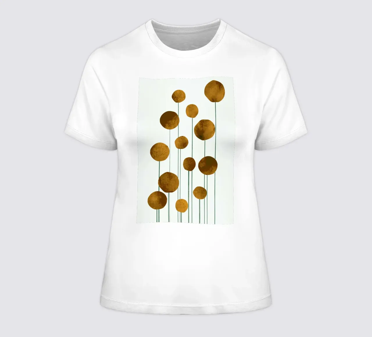 Waterflowers No.3 Frauen T-Shirt von Kubistika