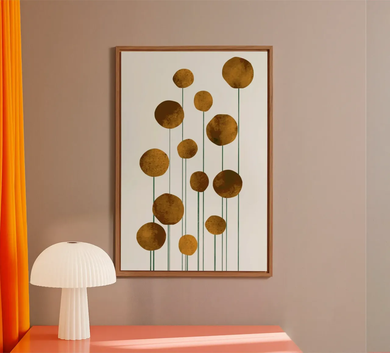 Waterflowers No.3 Alu-Dibond von Kubistika