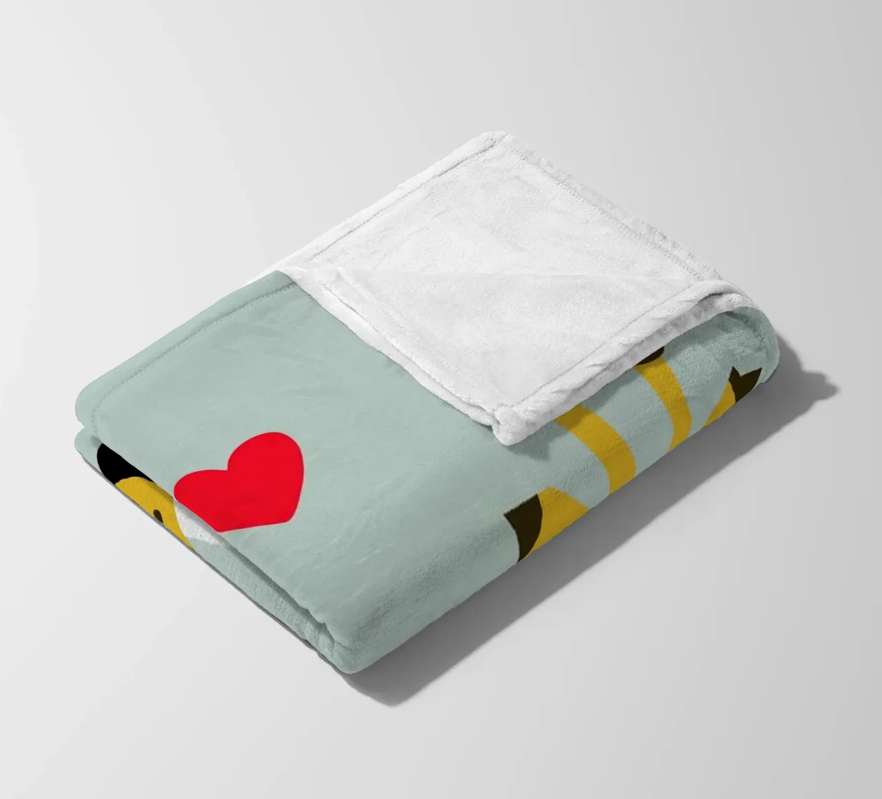 Große Liebe - Giraffe Zebra coperta in pile da maramirage