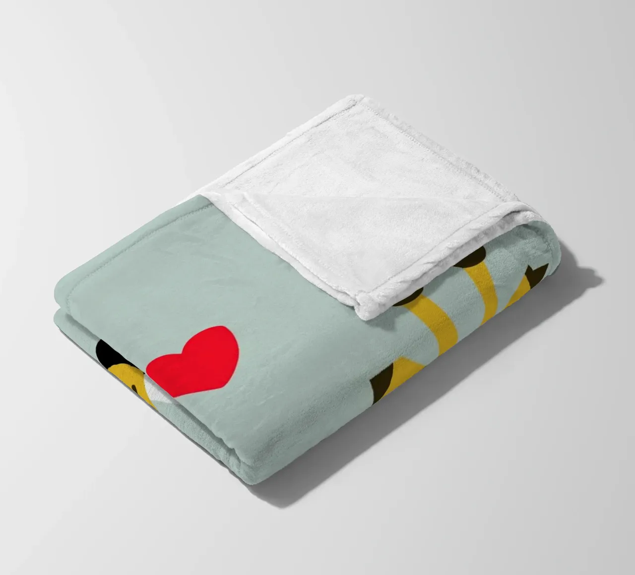 Große Liebe - Giraffe Zebra coperta in pile da maramirage