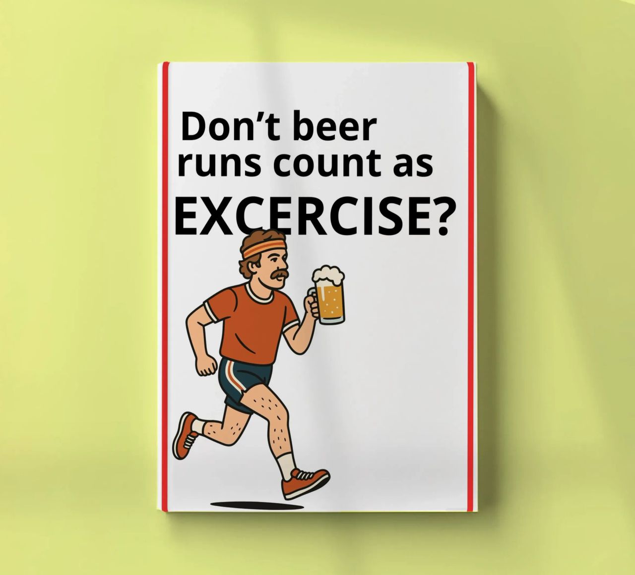 Don't beer runs count as excercise? diario da ramosashop