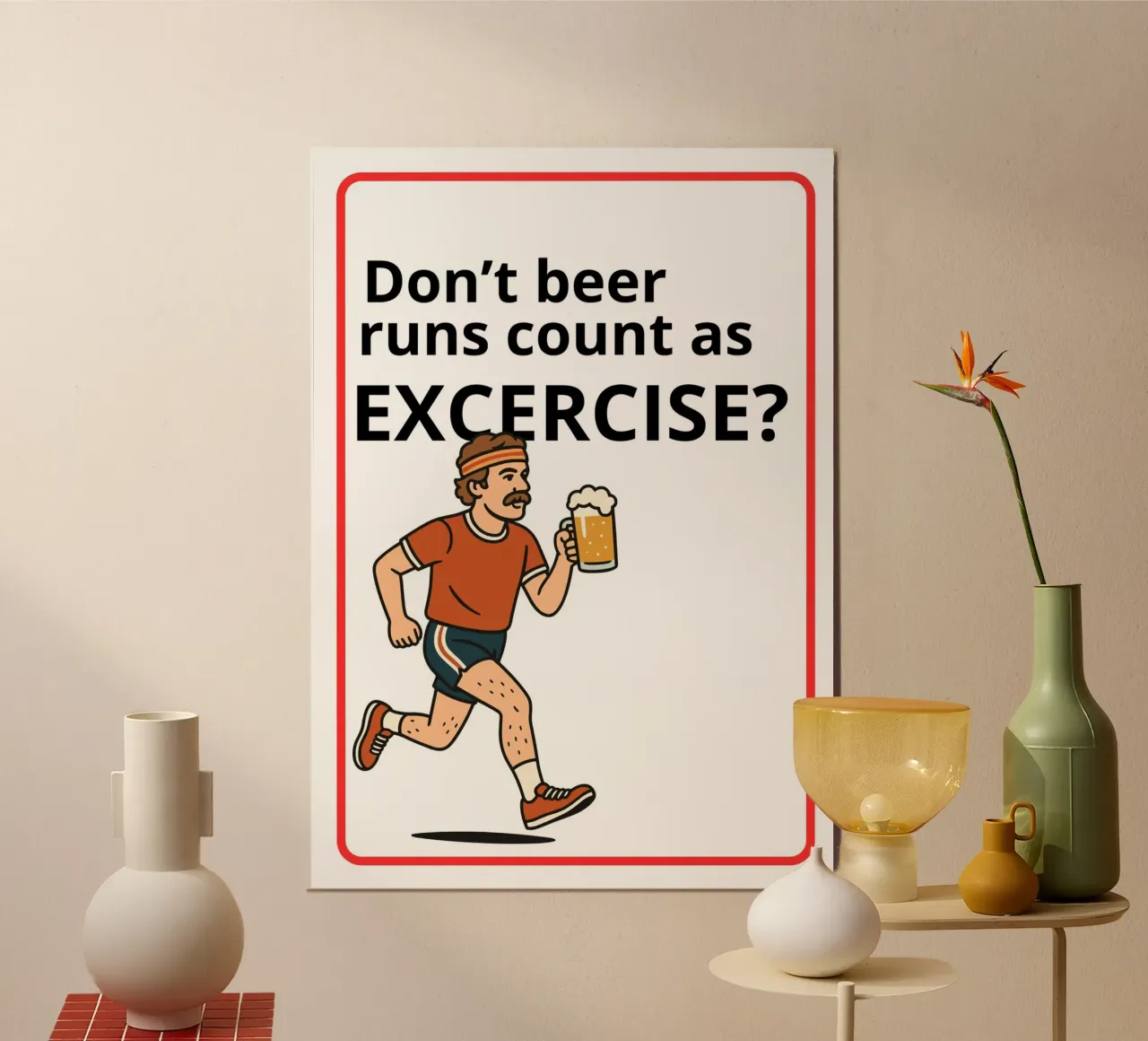 Don't beer runs count as excercise? hahnemühle de ramosashop