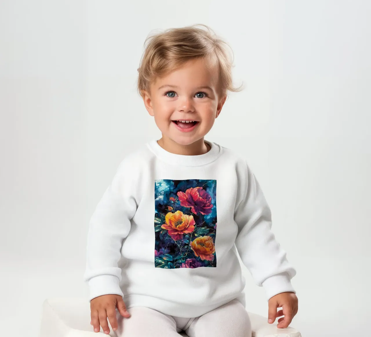 Peonie felpa neonato da Lionmixart