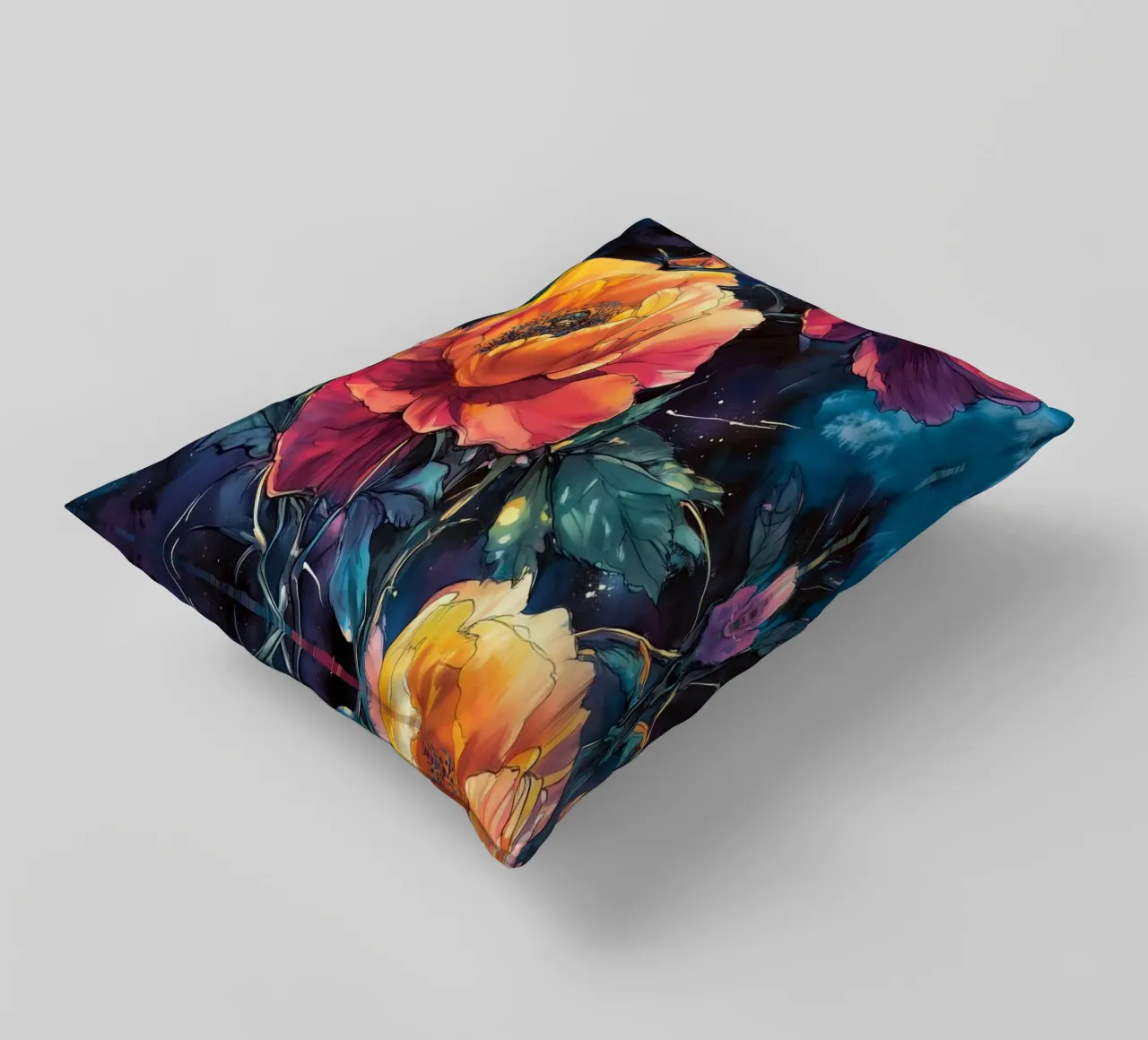 Peonie cuscino da Lionmixart