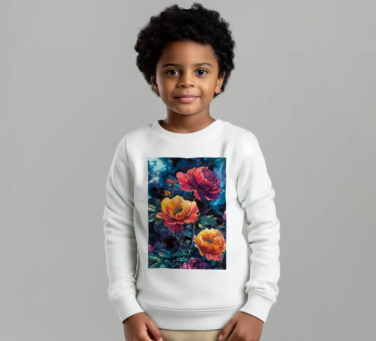 Peonie felpa bambino da Lionmixart
