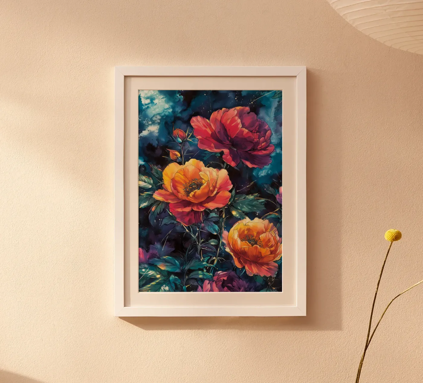 Peonie poster da Lionmixart
