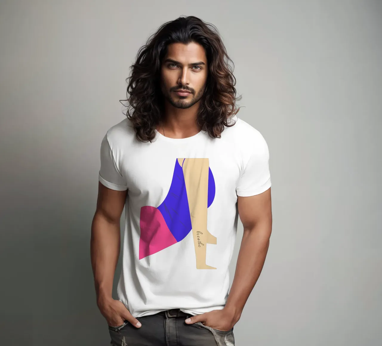 breathe. t-shirt da FRICKE DESIGN