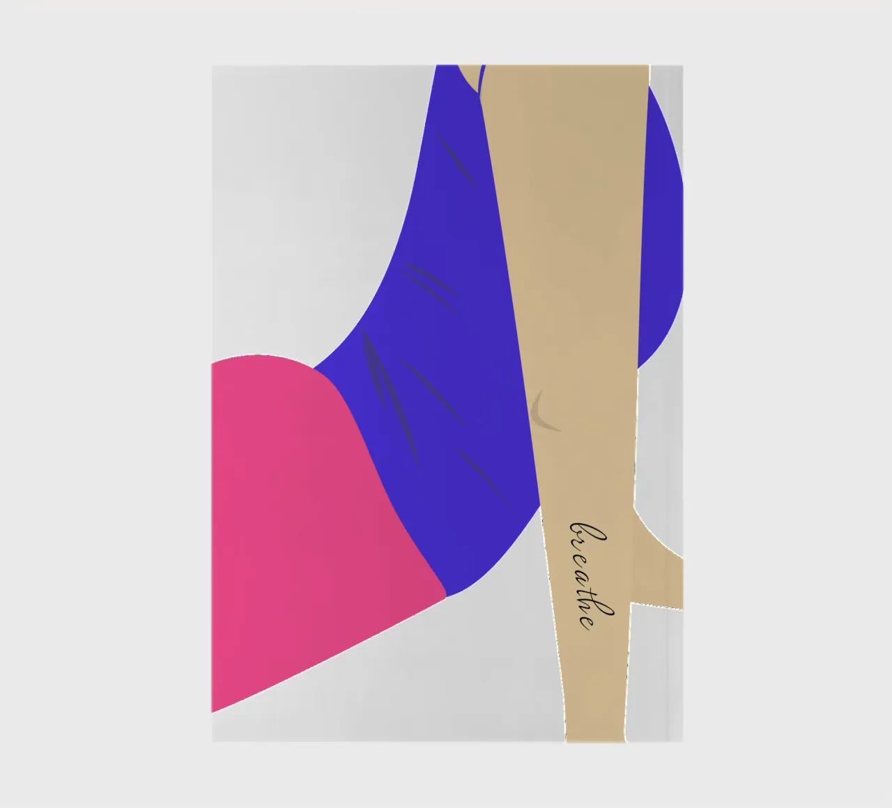 breathe. notebook by FRICKE DESIGN