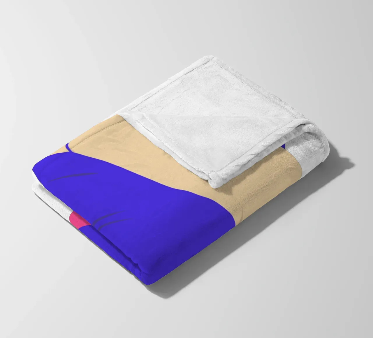 breathe. coperta in pile da FRICKE DESIGN