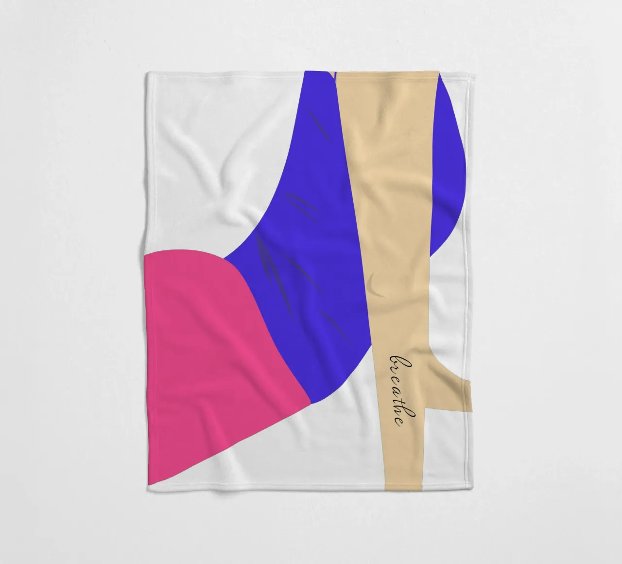 breathe. coperta in pile da FRICKE DESIGN