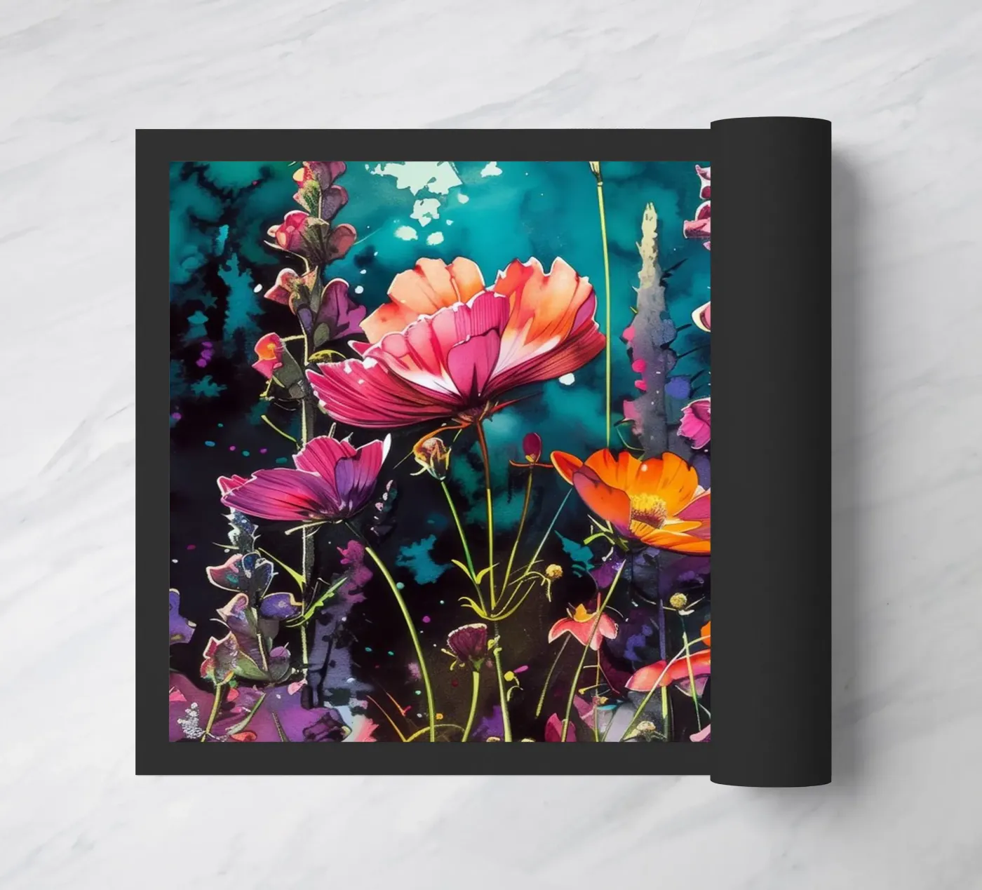 Weide deurmat van Lionmixart