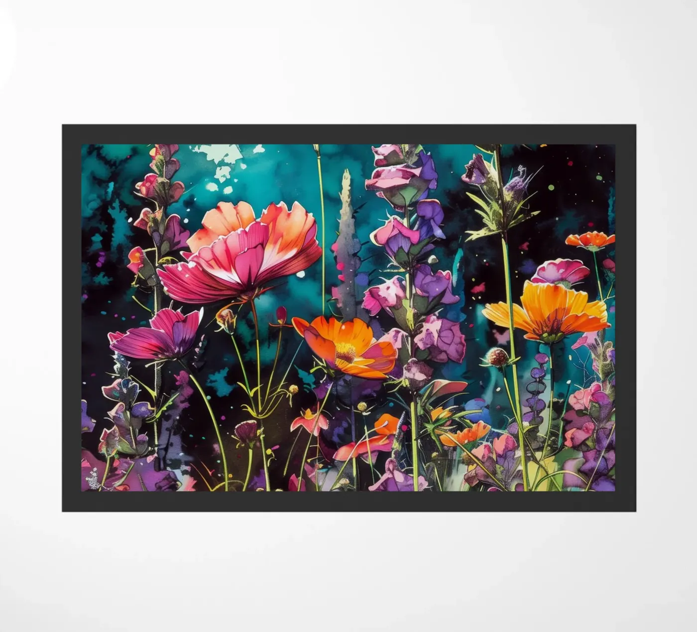 Weide deurmat van Lionmixart