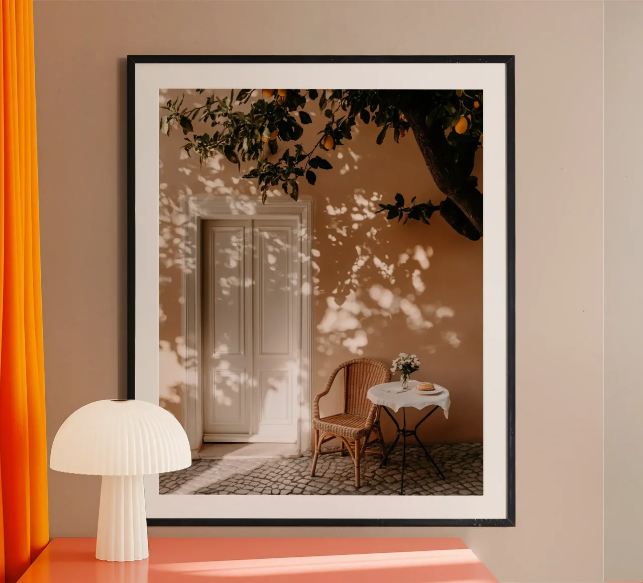 La Dolce Vita poster con telaio in legno da PhotoVibe Decor